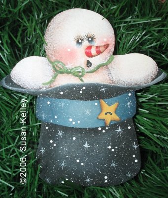 Top Hat Snowbaby ePattern #072006 - Click Image to Close
