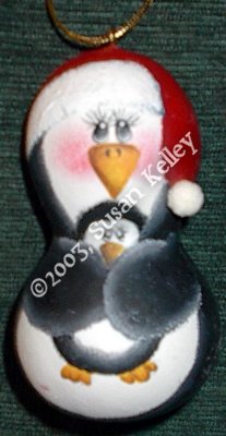 Penguin & Baby Gourd ePattern #132003